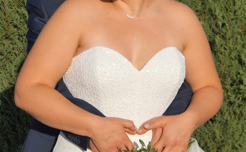 Robe de mariée bustier brodé (partie 1)